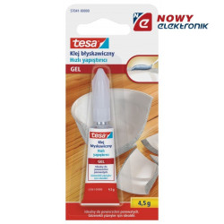 Klej Sekundowy 4,5g w żelu przeźr.TESA