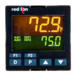 Regulator temperatury PID panelowy Red Lion Uz: 100 240 V AC wyjście Układ logiczny/przekaźnik półprzewodnikowy,