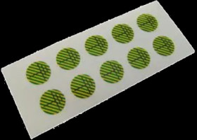 Grounding labels, text: &quot;PE&quot;, (L x W) 12.5 x 12.5 mm, vinyl, 6-1768034-2