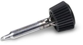 Soldering tip, hoof shape, Ø 2.3 mm, (W) 8 mm, 0142WDLF23/SB
