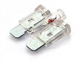 25A bezp. samochodowy UNI z lampką ( wodny )