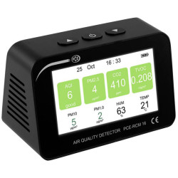 PCE Instruments PCE-RCM 16 Air Quality Meter CO2/PM/Temp/Humidity Display