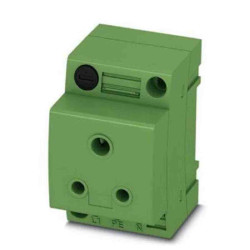 Gniazdo sieciowe Gniazdo Szyna DIN 6A