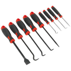 Sealey AK5209 Scraper and Hook Set 9pc