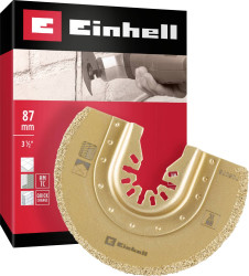 Einhell 708078 Sägeblatt halbrund HM, 87mm węglik spiekany, HCS Brzeszczot 87 mm 1 szt.