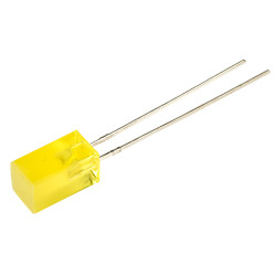Kingbright L-1553YDT 5x5mm 2.1V Yellow LED Square
