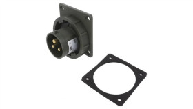 6132-6.Uzłącze Zasilające Ac 3-Fazowe Gniazdo 16A 230Vac Ip67 Męskie