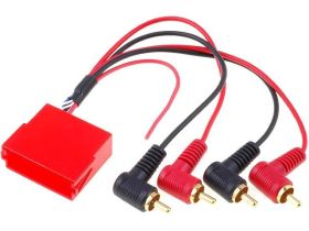 ZRS-MISO/4RCA ADAPTER: ISO MINI GNIAZDO,