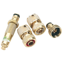 Draper 36223 Brass Watering Accessory Set (4 Piece)