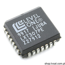 LXT307PE PCM Transceiver 1-Func SMD-PLCC28 LEVELONE USED