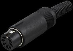 DIN connector, 7-pin