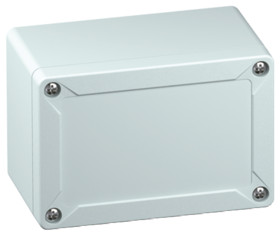 Obudowa ABS szerokość zew. 82 mm długość zew. 122 mm wys. zew. 85 mm Günther Spelsberg IP67 Szary