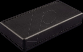 1599KBKBAT shell case, series 1599, 140 x 220 x 40 mm, black