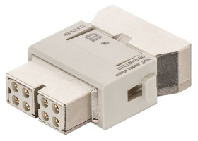 Harting 09142083122 Wstawka pinowa męska 8 zaciskane 1 szt.