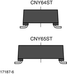 CNY65ABST Optocoupler, Phototransistor Output, Very High Isolation Voltage
