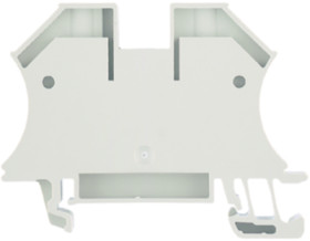 Through terminal block, screw connection, 1.5-16 mm², 2 pole, 76 A, 8 kV, dark beige, 1036100000