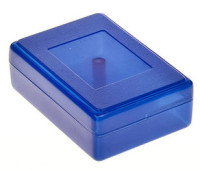 Z-23-n Obudowa z tworzywa Z23n wymiary: 84x59x30mm - półprzezroczysta, niebieska - ABS