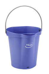 6l Vikan Hygiene Bucket, Purple