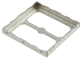 Obudowa PCB, Stal cynowana, 26 x 26 x 3mm