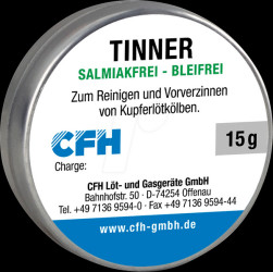 52228 Tinner, sal ammoniac free 15 g