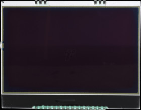 EA DOGXL160S-7 Graphics module with graphics RAM, 69.2 x 42.8 mm, black