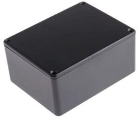 Obudowa ekranowana Czarny IP66 Neopren, 114.7 x 89.7 x 55.1mm, RS PRO