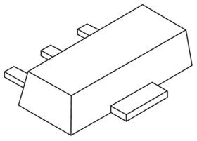 Tranzystor NPN SOT-89 80 V Montaż powierzchniowy 1 A BCX56-16,115