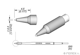 Grot C210016 do rączki JBC T210