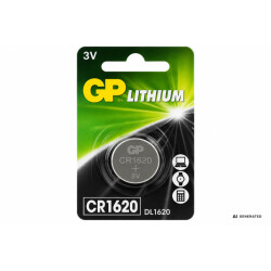 Bateria CR1620 GP 3V