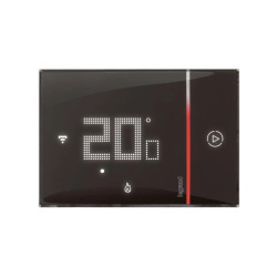 Netatmo Termostat Smarther 2 płaski czarny 049039