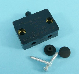 WK-3323 1A/250V KRAŃC.DO DRZWI BLACK