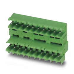 Listwa stykowa PCB 4-pinowe raster: 5.08 mm 2-rzędowe Phoenix Contact Lutowie32 V W osłonie