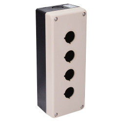 FB3W-413Z Beige 4 Hole 200mm Control Station Enclosure IDEC