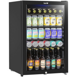 Baridi DH223 Under-Counter Drinks/Beer &amp; Wine Fridge 115L Capacity