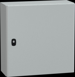 NSYS3D5520 Steel enclosure full door no mounting plate 500 x 500 x 200