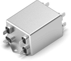 Filtr EMI 10A 3-fazowy 440 V AC 50/60Hz TE Connectivity Montaż w obudowie