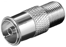 Adapter F: gniazdo F gniazdo koncentryczna miedziano-cynkowa...