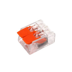 Szybkozłączka 2-tor drut/linka slim 10szt. zacisk złączka elektryczna