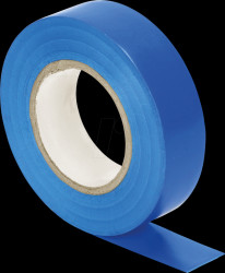 OR-AE-13196/BL/20M Insulation tape 19mm wide, 0.13mm thick, 20m long blue