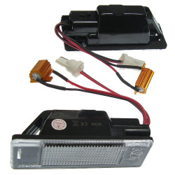 Lampka LED Peugeot 106 107 1007 CITROEN tablicy rejestracyjnej 207 307 3