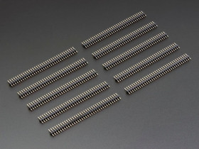Adafruit Male Header 36-pin 0.1" Short Break-away Type - Pack of 10