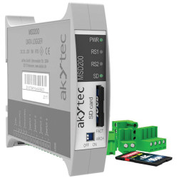AkYtec 57845 MSD200 PLC Diagnostics Unit 24V Rail Mount Modbus RS485