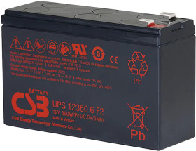 Akumulator CSB UPS123606F2F1 12V 360W 5min