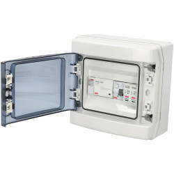 Garo GCS8EV40PME IP65 40A Type A RCBO &#x2B; SPD PME FAULT DETECTION UNIT