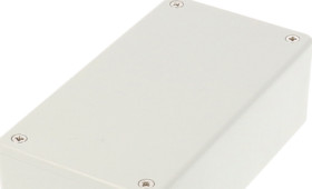ABS enclosure, (L x W x H) 120 x 65 x 40 mm, light gray (RAL 7035), IP54, 1591CSGY