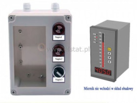Obudowa monitoringu poziomu cieczy; kontrolki