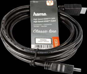 181701 HDMI A male > HDMI A male, 2.5m black
