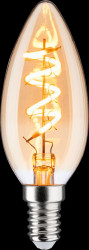 28951 LED bulb vintage E14, 4 W, 150 lm, 1800 K, dimmable