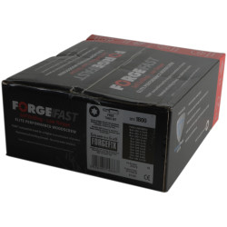 ForgeFix FFTPACK ForgeFast Torx&#xAE; Compatible Wood Screw Pack 1800 Piece