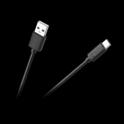 Kabel USB-C wt/wt USB-A 3m czarny